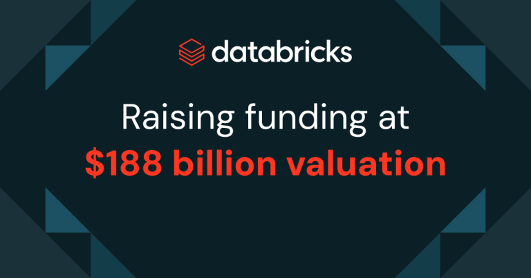 Databricks is raising strategic funding at a $188B valuation