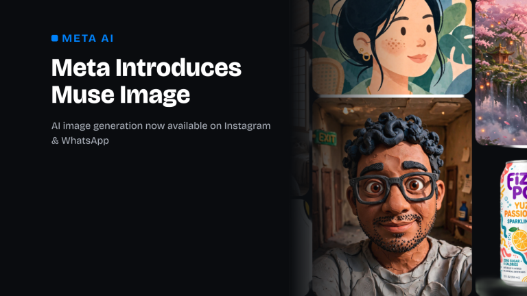 Meta brings Muse Image into the social AI layer